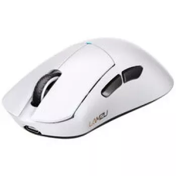 Gaming-Maus Lamzu Paro — 8 kHz Polling-Rate, 2,4 GHz wireless, weiß