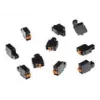 Kabelverbinder AXIS 5505-261, 2-polig 2,5 mm Rastermaß, grau, 10er-Pack