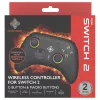 Gamepad Deltaco GAM-198 Schwarz — Bluetooth und USB (Type-C) für Nintendo Switch, Switch 2, Switch OLED, Android, PC