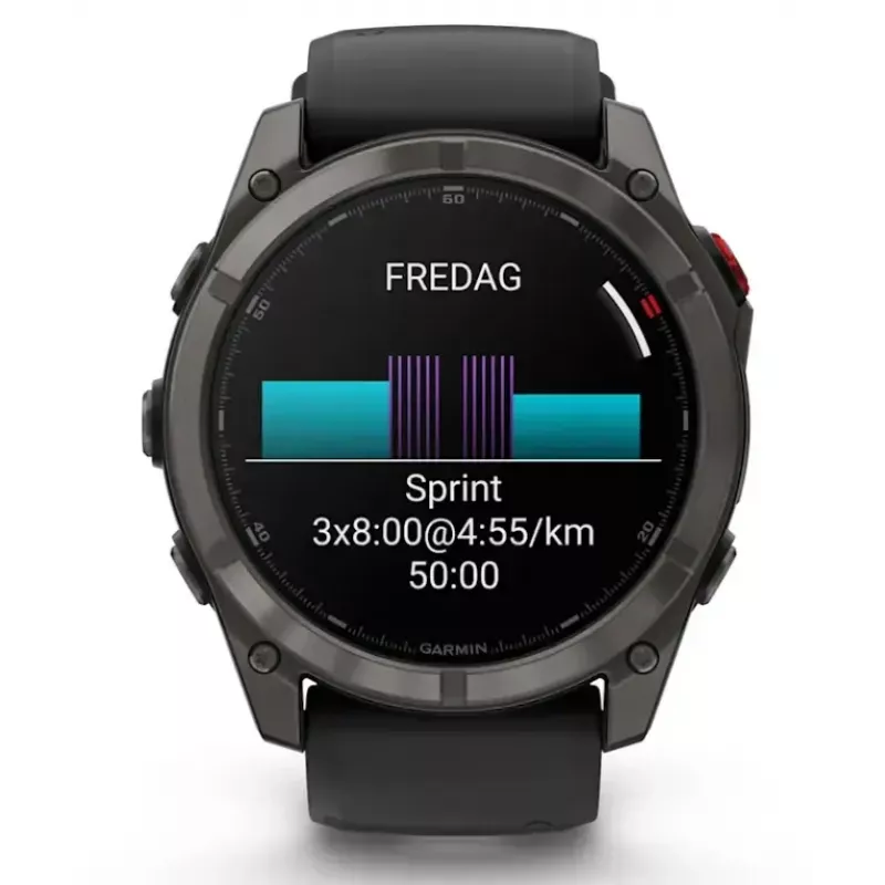 Smartwatch Garmin fēnix 8 Pro AMOLED 1,4 Zoll 454x454 GPS Wi-Fi