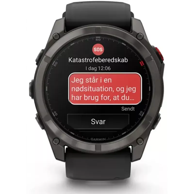 Smartwatch Garmin fēnix 8 Pro AMOLED 1,4 Zoll 454x454 GPS Wi-Fi