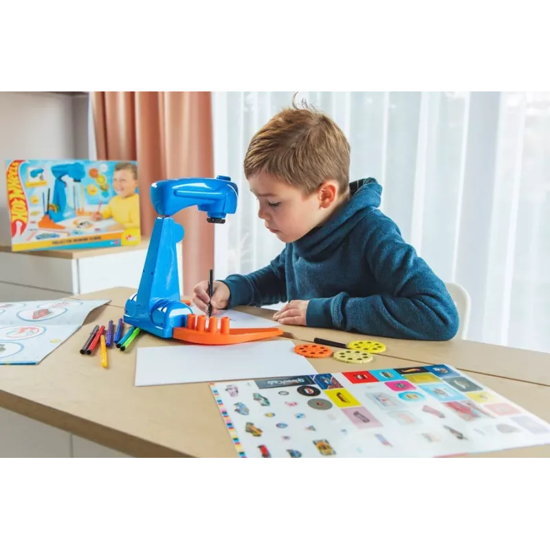 Hot Wheels Projektor-Malschulset