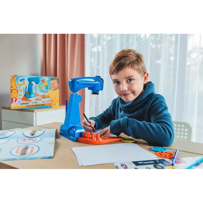 Hot Wheels Projektor-Malschulset