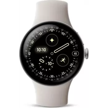 Google Pixel Watch 4 - 41 mm - Aluminium Silber poliert (GA10829-EU)