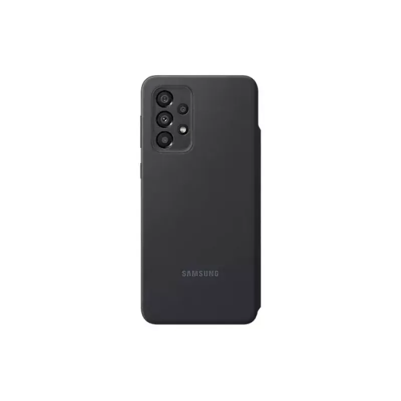 Wallet-Hülle Samsung EF-EA336PBEGEW für Galaxy A33 5G, kompatibel mit 6,4-Zoll-Bildschirmen, Schwarz, 1 Kartenfach