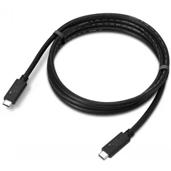 USB-Kabel Lenovo USB4 Gen 2x2 4X91U92143, USB‑C auf USB‑C, 1,5 m, 20 Gbit/s, Schwarz