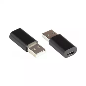 Alcasa USB-AD200 Kabeladapter USB A USB C Schwarz (USB-AD200)