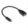 Alcasa 2511-OTG2. Kabellänge: 0,1 m, Anschluss 1: USB C, Anschluss 2: USB A, USB-Version: USB 2.0, Maximale Datenübertragungsrate: 480 Mbit/s, Beschic