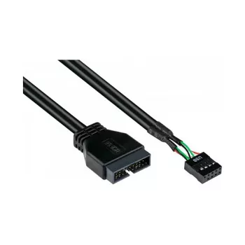 Good Connections 5021-PST3 - 0,45 m - USB 2.0 - 480 Mbit/s - Schwarz