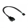 Good Connections 5021-PST3 - 0,45 m - USB 2.0 - 480 Mbit/s - Schwarz