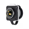 Good Connections IC01-20P303 - S1 - Strom (3-polig) - Schwarz - gerade - Metall - Kunststoff - Gold - Kupferlegierung