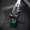 Audio-Technica AT-VM95E/H Tonabnehmer mit AT-HS6BK Headshell vormontiert (schwarz/grün)