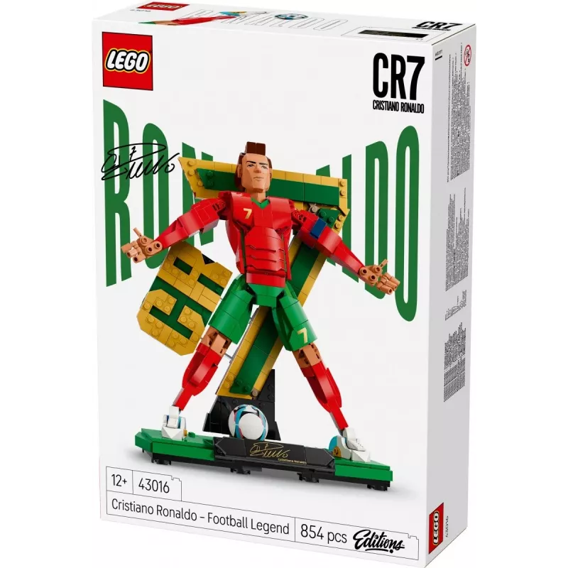 LEGO Editions Sports 43016 Cristiano Ronaldo — Fußballlegende