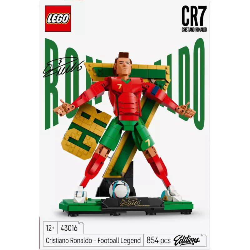 LEGO Editions Sports 43016 Cristiano Ronaldo — Fußballlegende