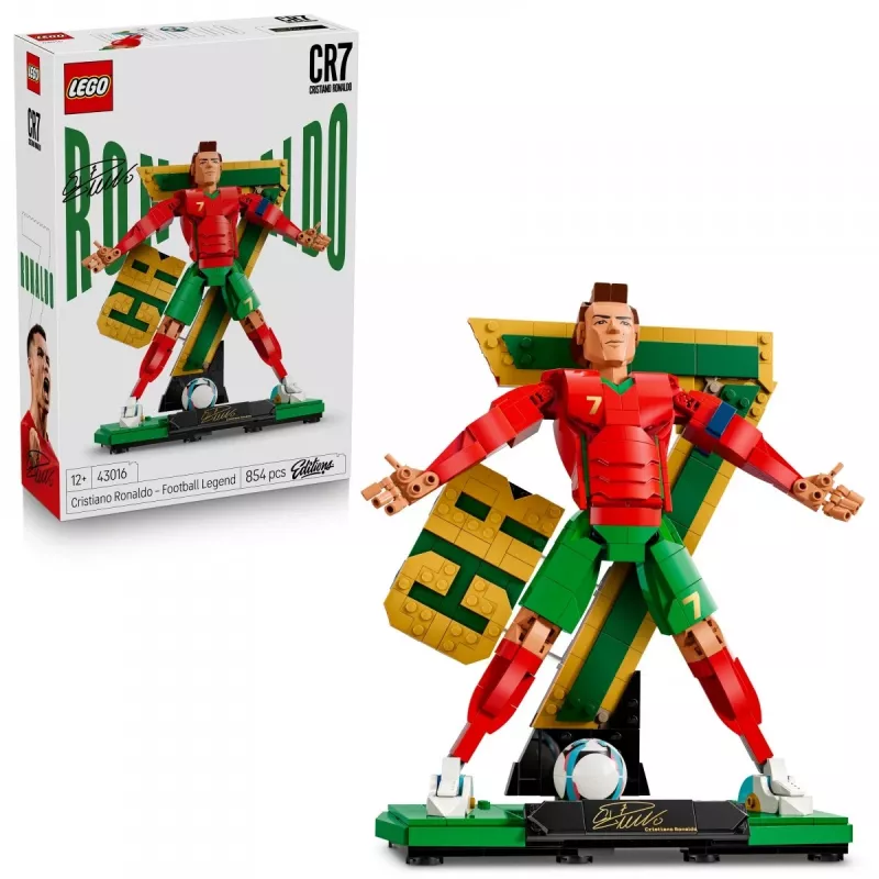 LEGO Editions Sports 43016 Cristiano Ronaldo — Fußballlegende