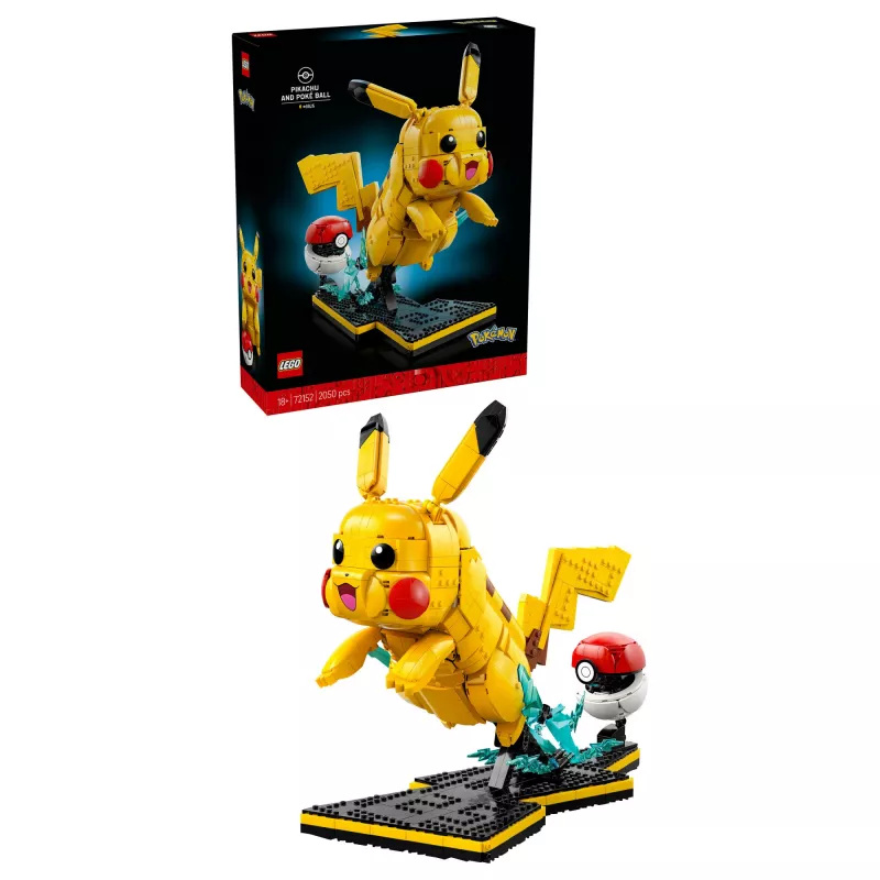 72152 Pokémon Pikachu und Pokéball