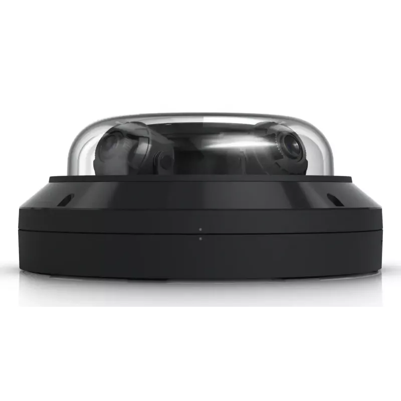 IP-Überwachungskamera UBIQUITI AI Multi Sensor 4 – Dome, Deckenmontage, 3840×2160, 360° Sichtfeld, Kabelgebunden, Schwarz