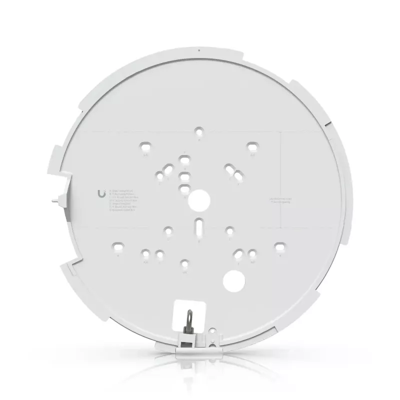 IP-Kuppel-Überwachungskamera UBIQUITI AI Multi Sensor 4 — 3840×2160, 360° Sichtfeld, 2,33× optischer Zoom, Deckenmontage, kabelgebunden (weiß/schwarz)