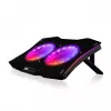 Kühlpad Modecom MC-CF18 RGB 45,7 cm 2 Lüfter Schwarz