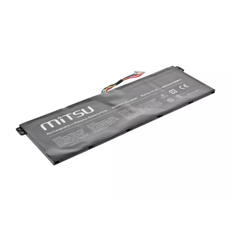 Batterie MITSU BC/AC-E3 für Acer-Laptops 2200 mAh 33 Wh 15,2 V