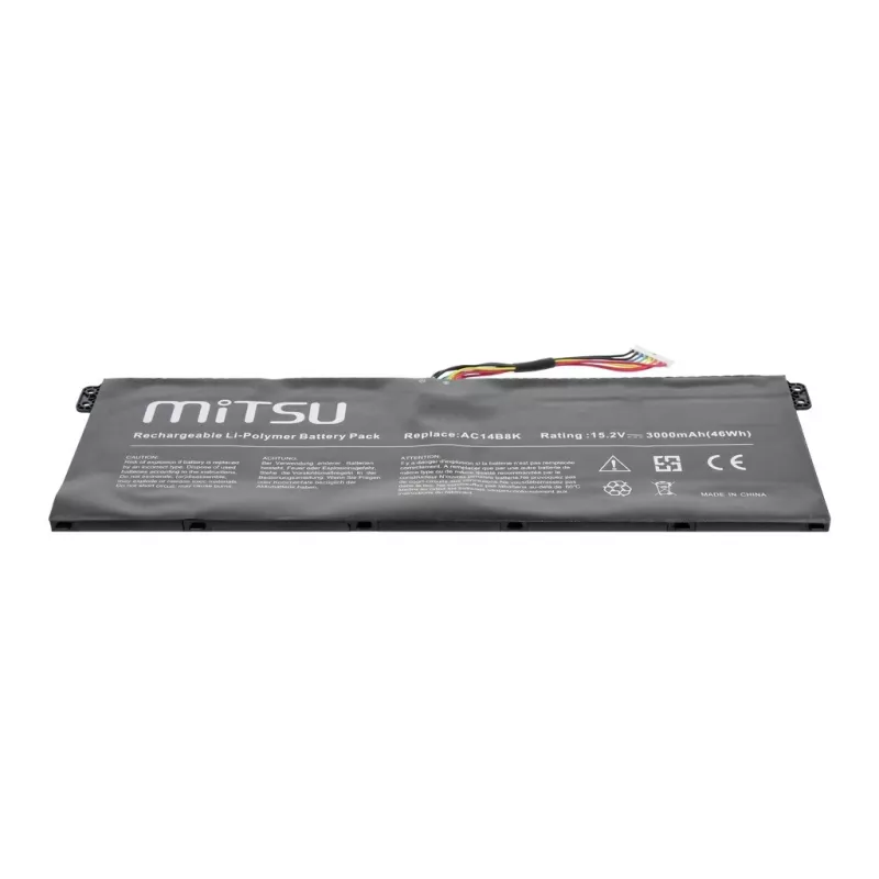 Batterie MITSU BC/AC-E3 für Acer-Laptops 2200 mAh 33 Wh 15,2 V