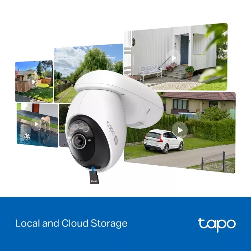 TP-Link Tapo Solar-Betriebenes Schwenk-/Neige-Sicherheitskamera-Kit