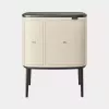 Brabantia Bo Touch Bin 34 L 2 Körbe Beige Breite 540 mm Tiefe 312 mm Höhe 680 mm