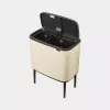 Brabantia Bo Touch Bin 34 L 2 Körbe Beige Breite 540 mm Tiefe 312 mm Höhe 680 mm