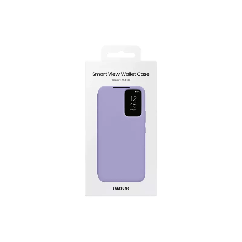 Wallet Hülle Samsung EF-ZA546 für Galaxy A54, für 6,4 Zoll (16,3 cm) Bildschirme, Blueberry