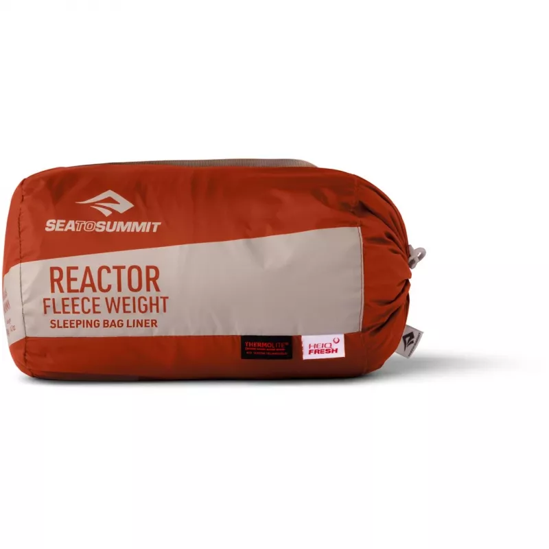 Sea to Summit Reactor Fleeceweight Liner Regular, picante red