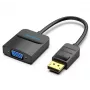 I/O-Adapter DP auf VGA/0,15m Schwarz Hbfbb Vention