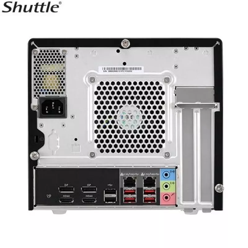 Shuttle PCB-SB860R811 SB860R8 XPC Cube Barebone, S-1851, Intel B860, 4x DDR5, Xe Graphics, 500 W, schwarz