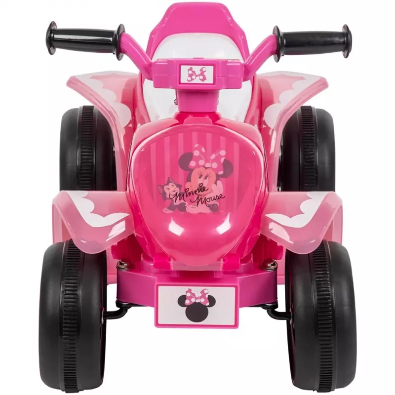 Elektrisches Kinder-Quad zum Aufsitzen HUFFY Minnie Maus Modell 19073W, batteriebetriebenes Kinder-ATV