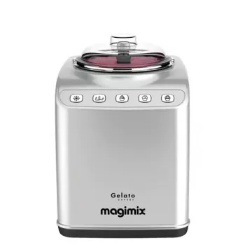 Magimix Gelato Expert Kompressor-Eismaschine, 2 L, 180 W, Edelstahl