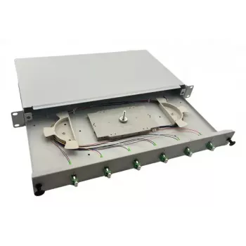 Helos 375550 Rack-Gehäuse 1U Grau