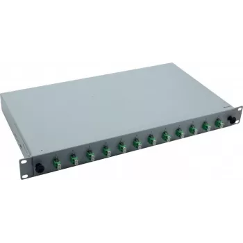 Helos 375552 Rack-Gehäuse 1U Grau