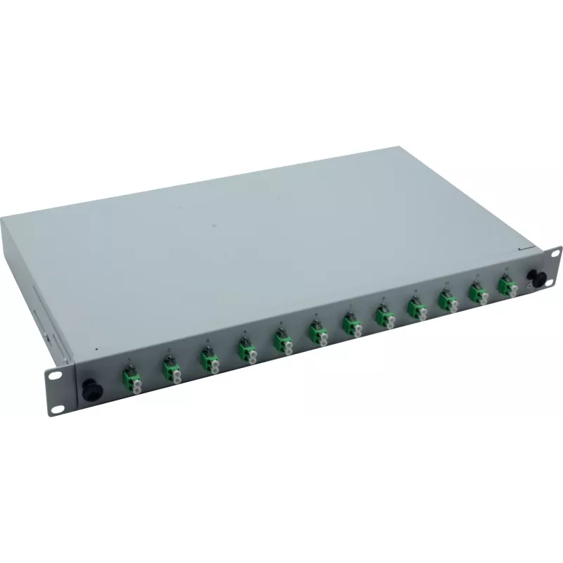 Helos 375552 Rack-Gehäuse 1U Grau