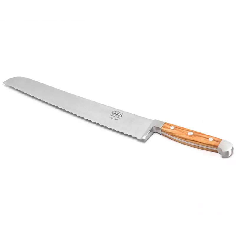 Güde Alpha Ulivo Pane Brotmesser, 32 cm