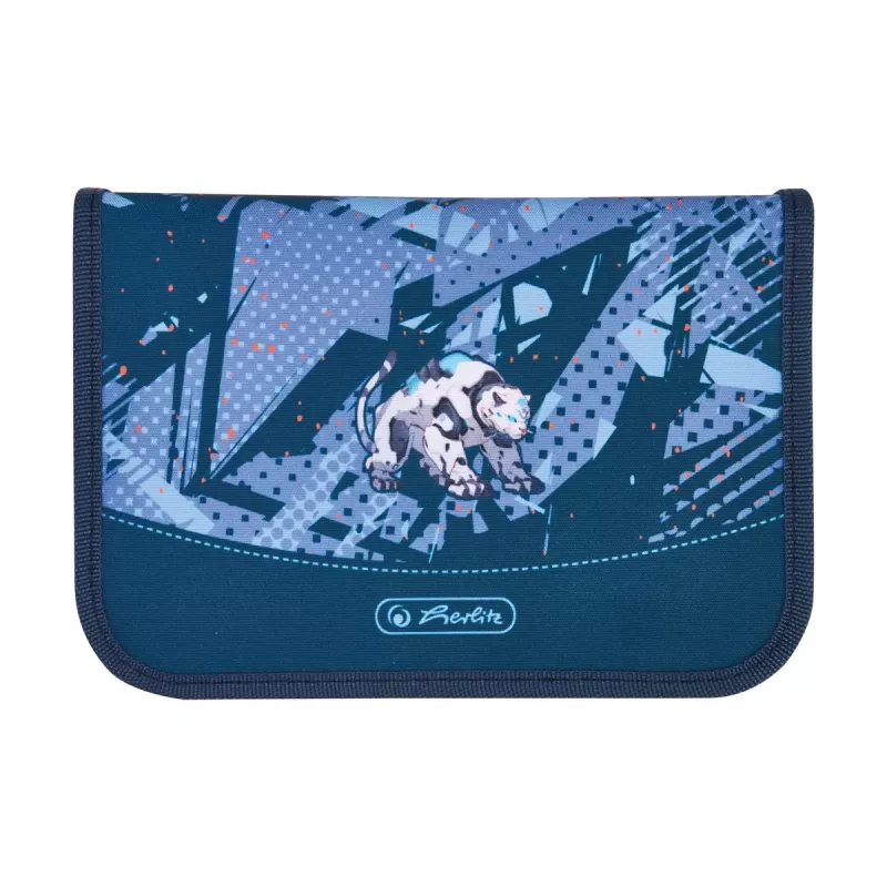 Schulranzenset HERLITZ Loop Plus TechMech für Jungen — Polyester, bestehend aus Schulranzen, Sporttasche, Federmäppchen, Schlampermäppchen