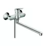 Hansgrohe Logis Einhebel-Badewannenmischer mit langem Auslauf 71402000