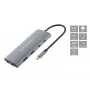 CONCEPTRONIC 10-1 Dock USB-C->HDMI/2xUSB-C/3xUSB-A/+ 20cm gr