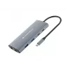 CONCEPTRONIC 10-1 Dock USB-C->HDMI/2xUSB-C/3xUSB-A/+ 20cm gr
