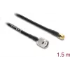Koaxial-Antennenkabel DELOCK TNC-Stecker auf SMA-Stecker RG-58 C/U 1,5 m