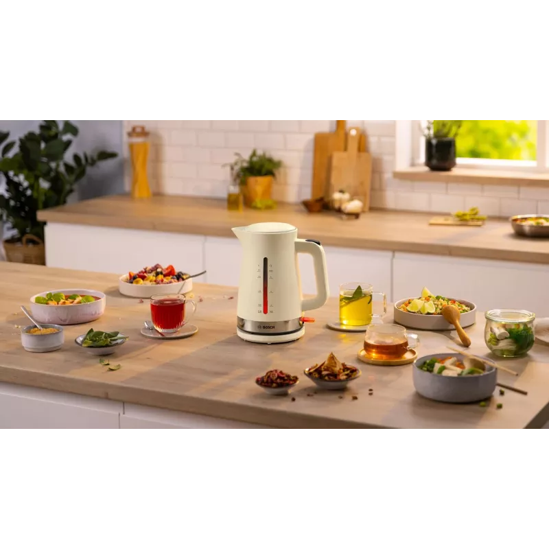 Bosch MyMoment Wasserkocher 1,7 l 2400 W Creme
