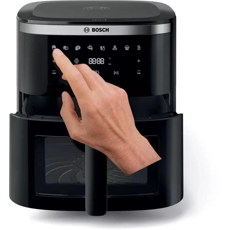 Bosch Serie 6 MAFS2671B Heißluftfritteuse Einzelgerät 7,2 L Standgerät 1800 W Heißluftfritteuse Schwarz