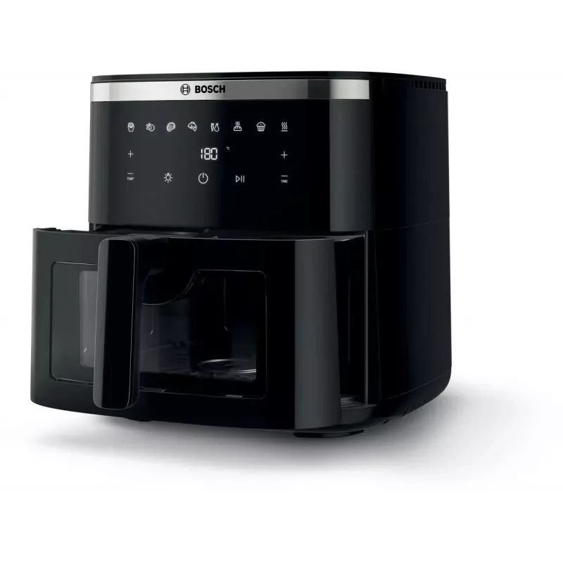 Bosch Serie 6 MAFS2671B Heißluftfritteuse Einzelgerät 7,2 L Standgerät 1800 W Heißluftfritteuse Schwarz
