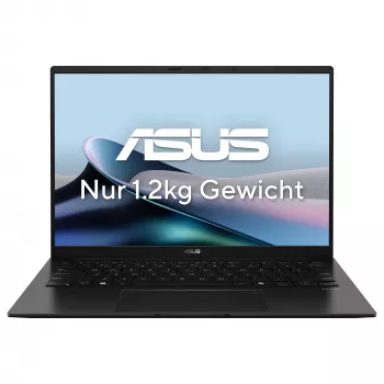 ASUS Zenbook 14 OLED UM3406GA-QD032W Laptop, AMD Ryzen AI 7 445, 14 Zoll WUXGA, 32 GB RAM, 1 TB SSD, Windows 11 Home, Schwarz