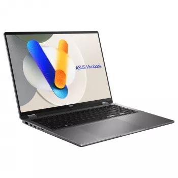 ASUS Vivobook 16 Flip TP3607SA-SI155W 2-in-1 Laptop, Intel Core Ultra 7 256V, 16 Zoll WUXGA Touchscreen, 16 GB RAM, 1 TB SSD, Windows 11 Home, Grau