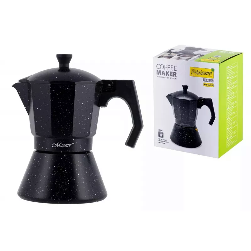 Kaffeemaschine Maestro MR-1667-6 — Espressokocher für 6 Tassen
