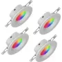 Nanoleaf Essentials Smart Downlight, 4er-Pack, Matter- und Wi-Fi-fähig
